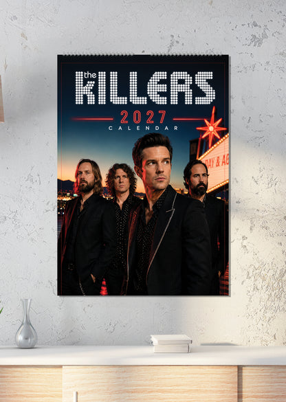 The Killers - A3 Calendar 2027
