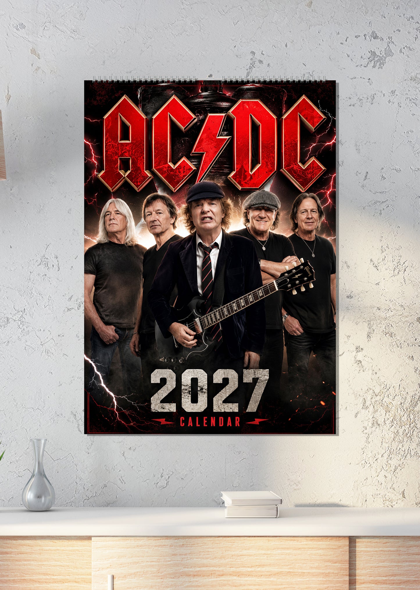 AC/DC - A3 Calendar 2027