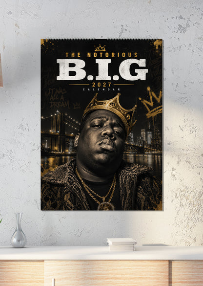 Notorious B.I.G - A3 Calendar 2027
