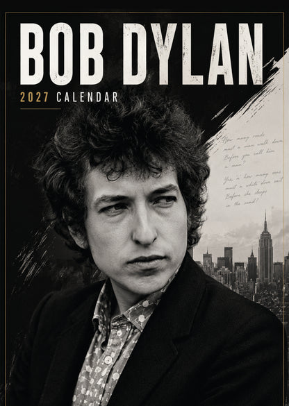 Bob Dylan - A3 Calendar 2027