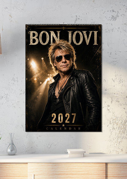 Bon Jovi - A3 Calendar 2027