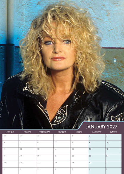 Bonnie Tyler - A3 Calendar 2027