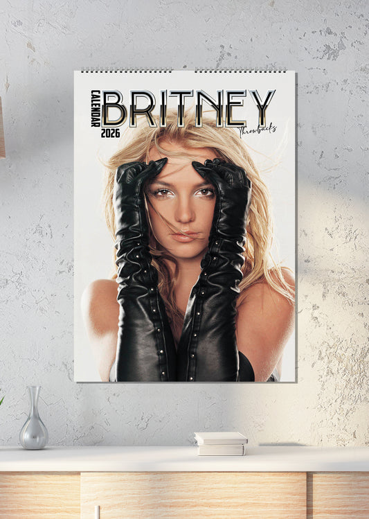 Britney Spears - A3 Calendar 2026