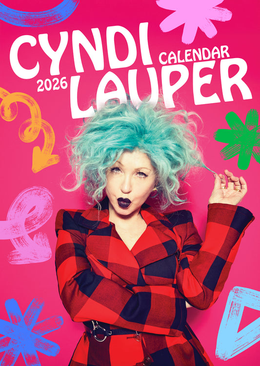 Cyndi Lauper - A3 Calendar 2026