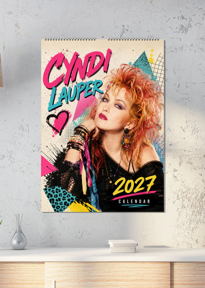 Cyndi Lauper - A3 Calendar 2027