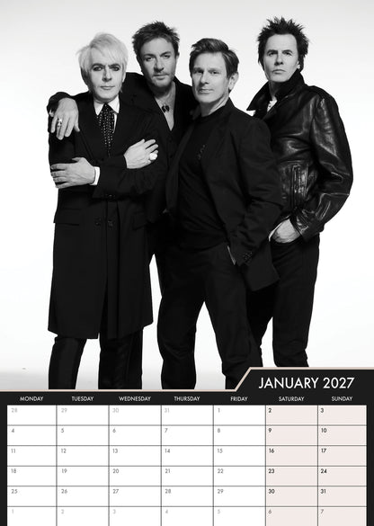 Duran Duran - A3 Calendar 2027
