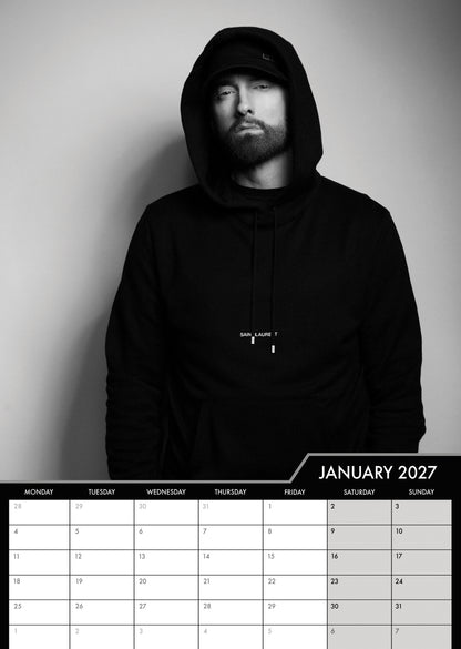 Eminem - A3 Calendar 2027