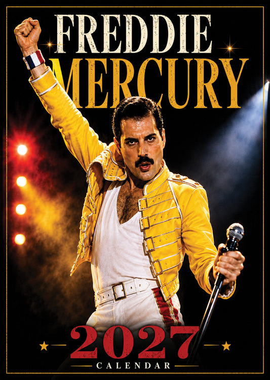Freddie Mercury - A3 Calendar 2027