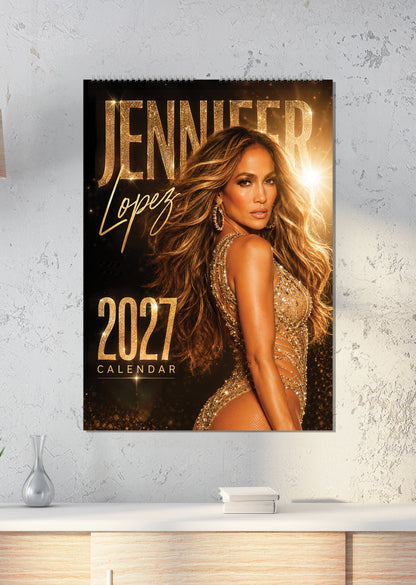 Jennifer Lopez - A3 Calendar 2027