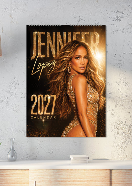 Jennifer Lopez - A3 Calendar 2027