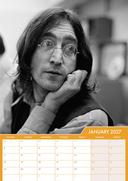 John Lennon - A3 Calendar 2027