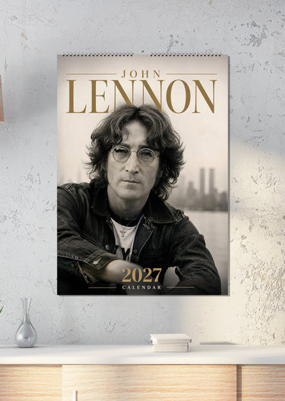 John Lennon - A3 Calendar 2027