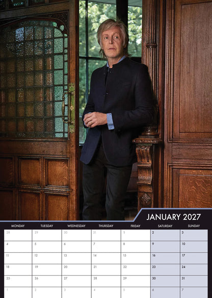 Paul McCartney - A3 Calendar 2027