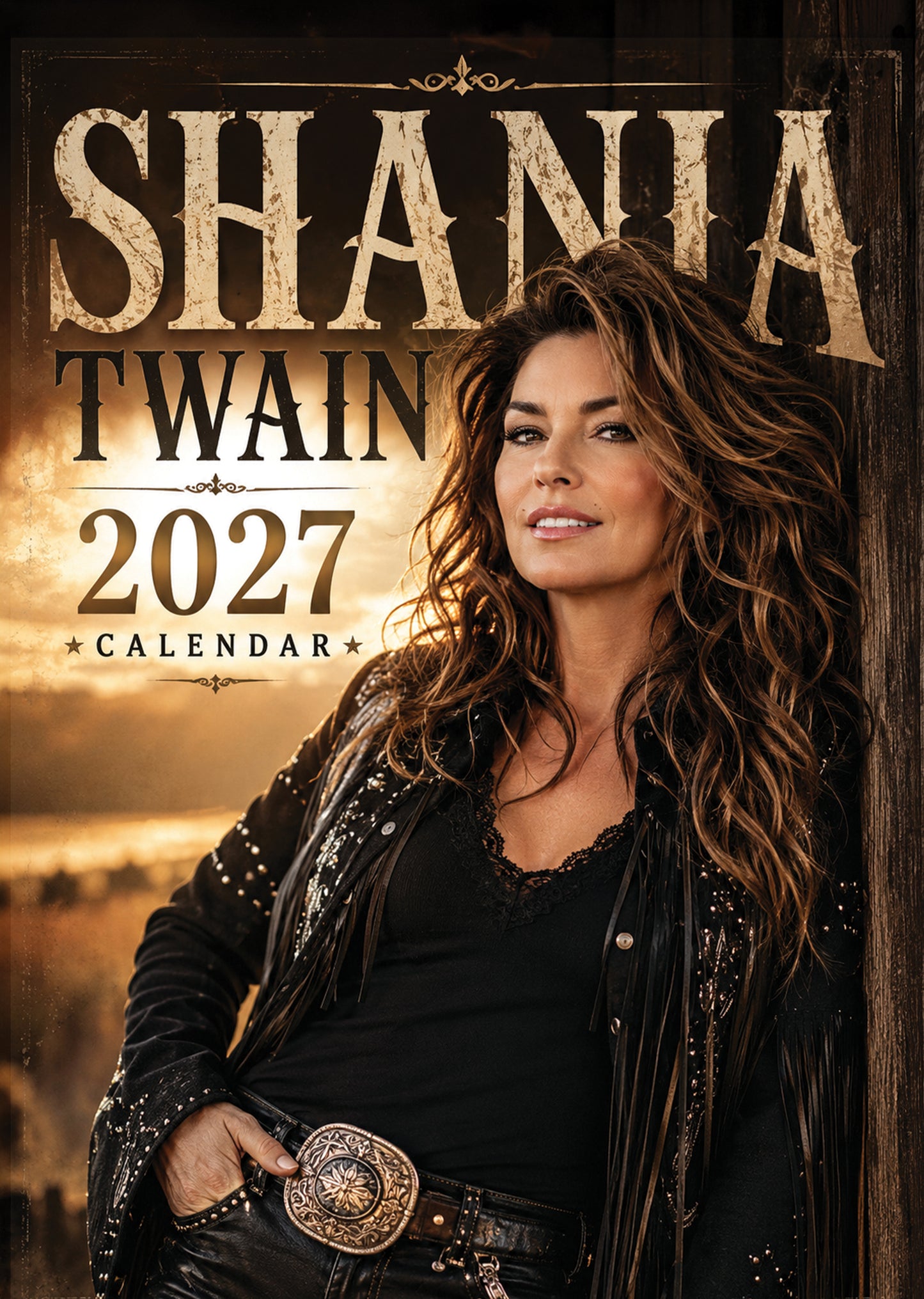 Shania Twain - A3 Calendar 2027