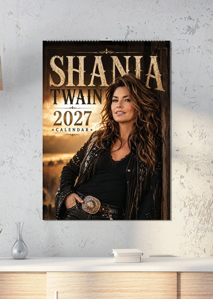 Shania Twain - A3 Calendar 2027