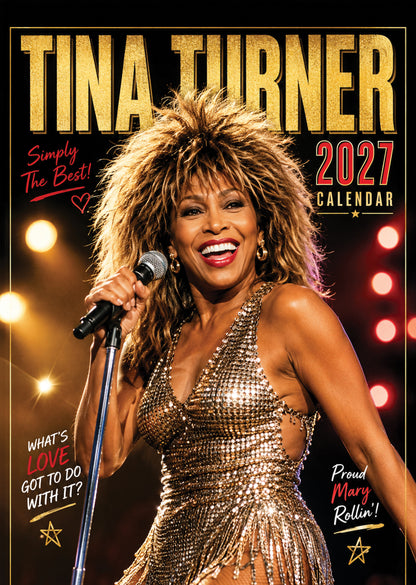 Tina Turner - A3 Calendar 2027