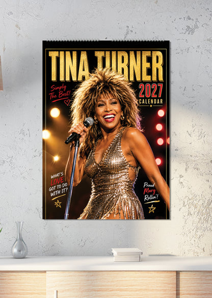 Tina Turner - A3 Calendar 2027