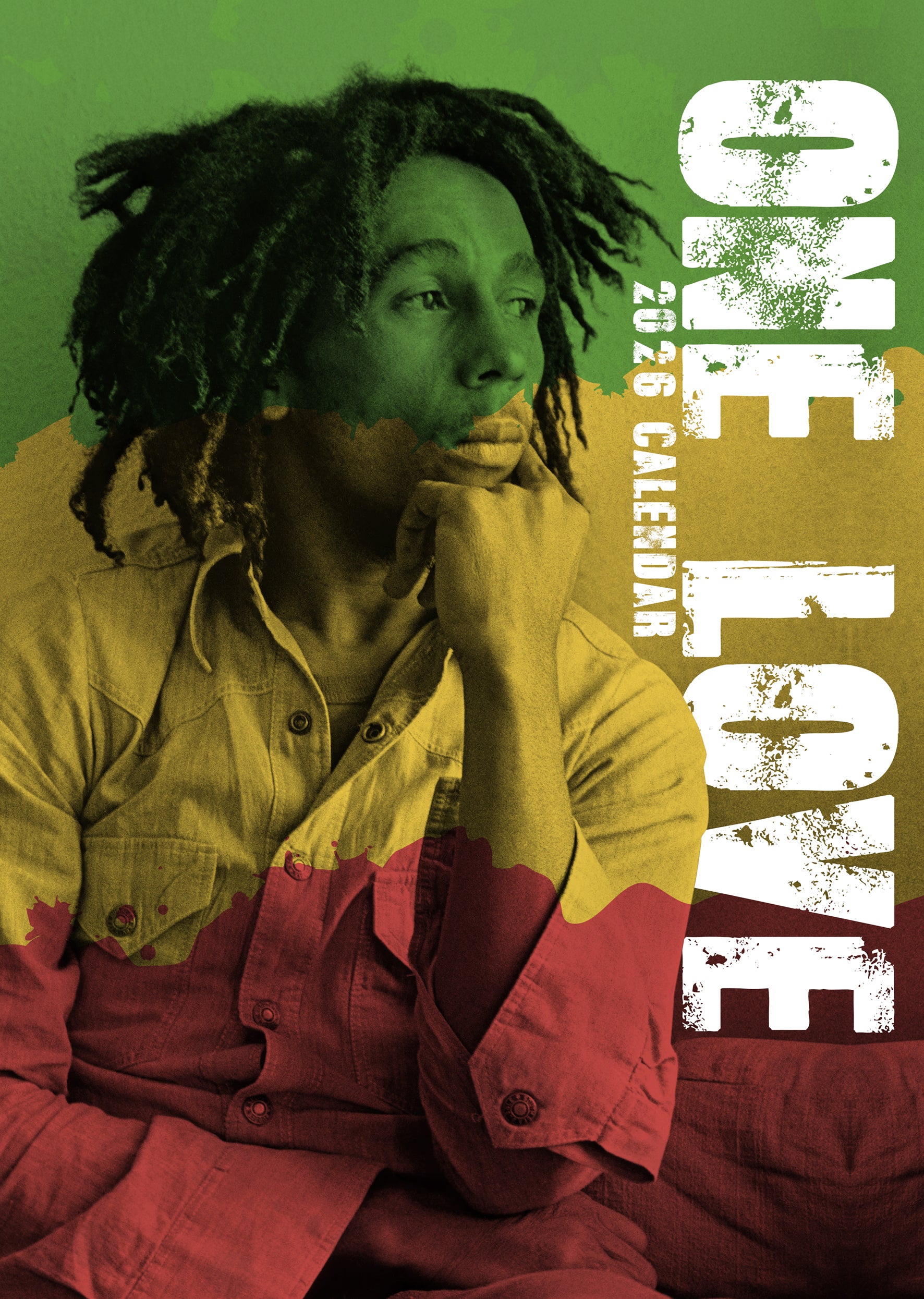 Bob Marley - A3 Calendar 2026 – CalendarsRus