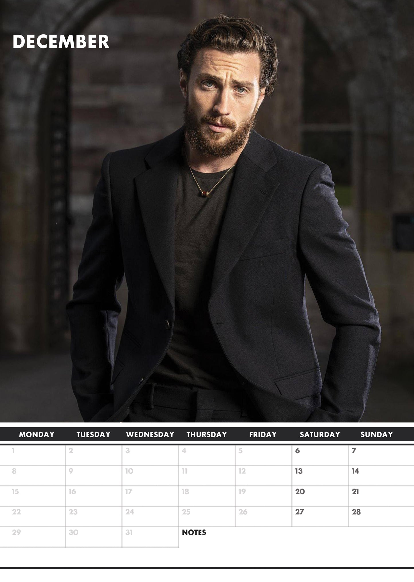 Aaron Taylor-Johnson Calendar 2025