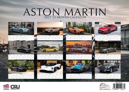 Aston Martin - A3 Calendar 2027