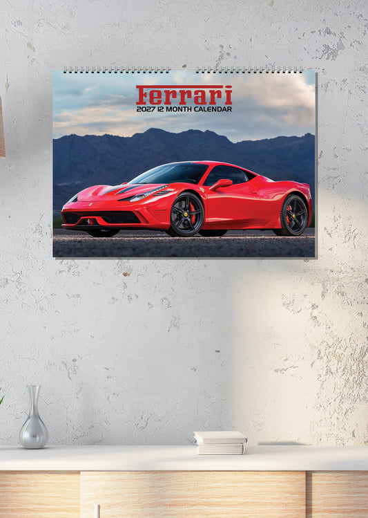 Ferrari - A3 Calendar 2027