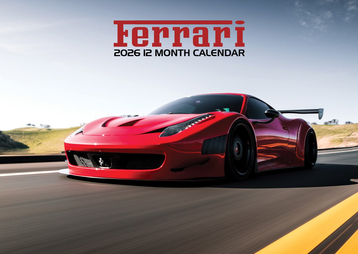 Ferrari - A3 Calendar 2026