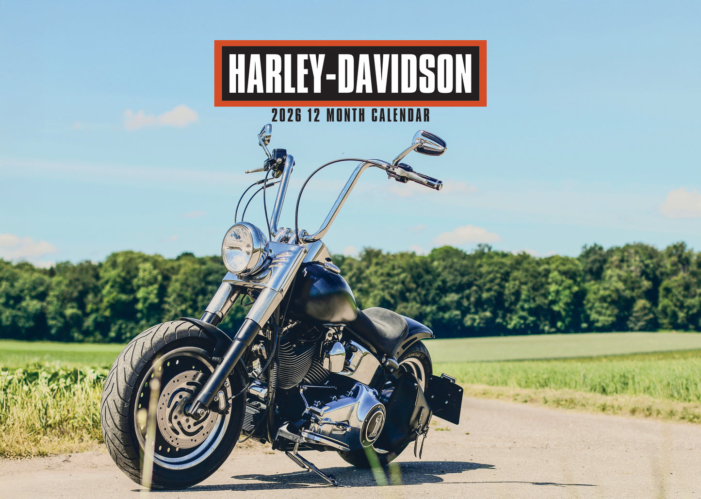 Harley Davidson - A3 Calendar 2026