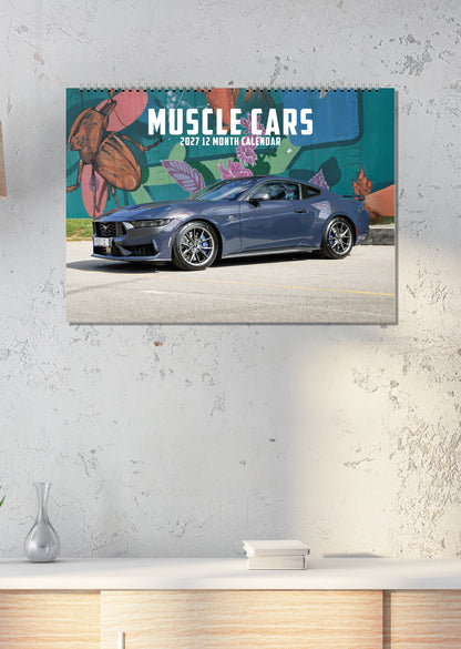 Muscle Cars - A3 Calendar 2027