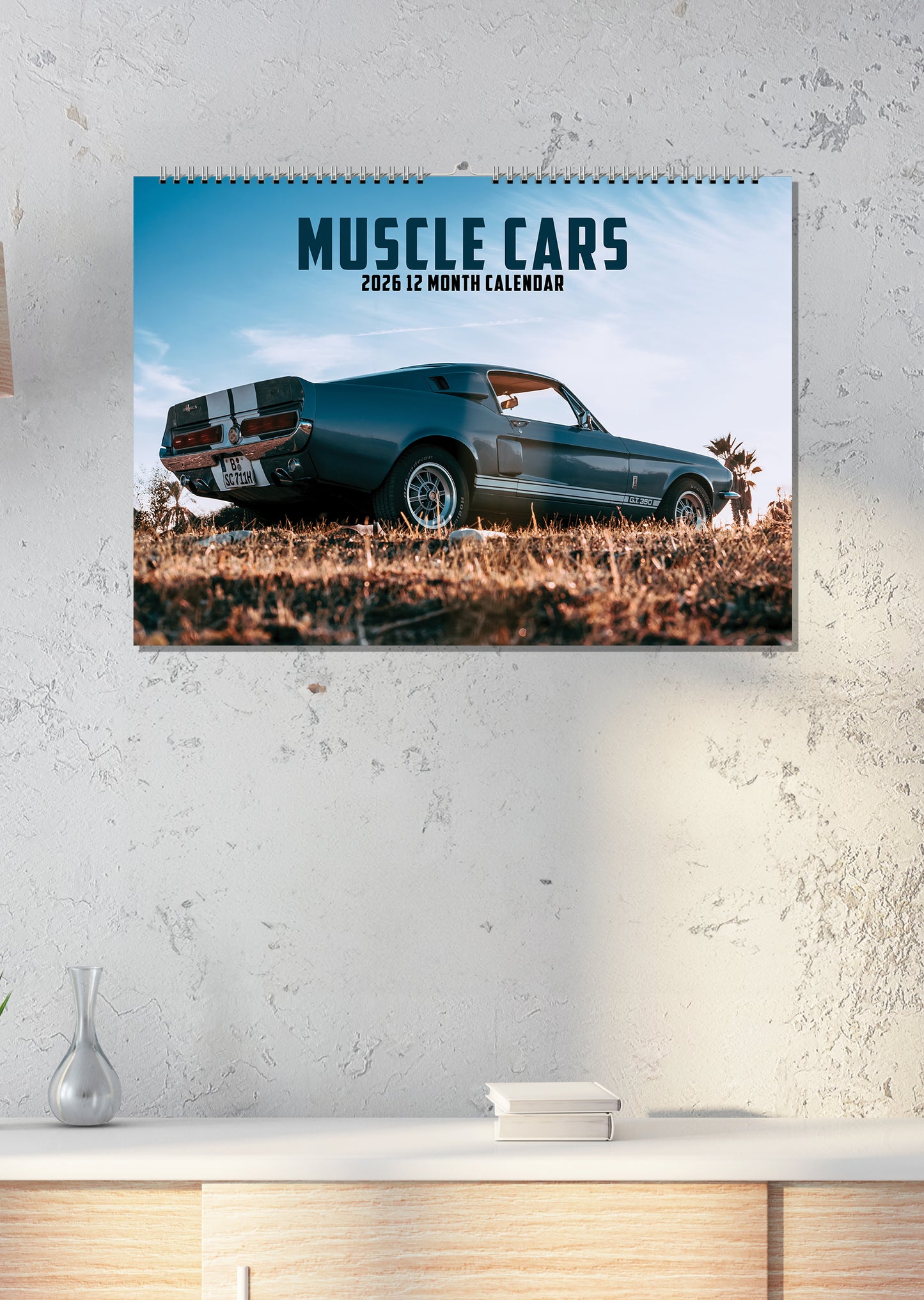 Muscle Cars - A3 Calendar 2026