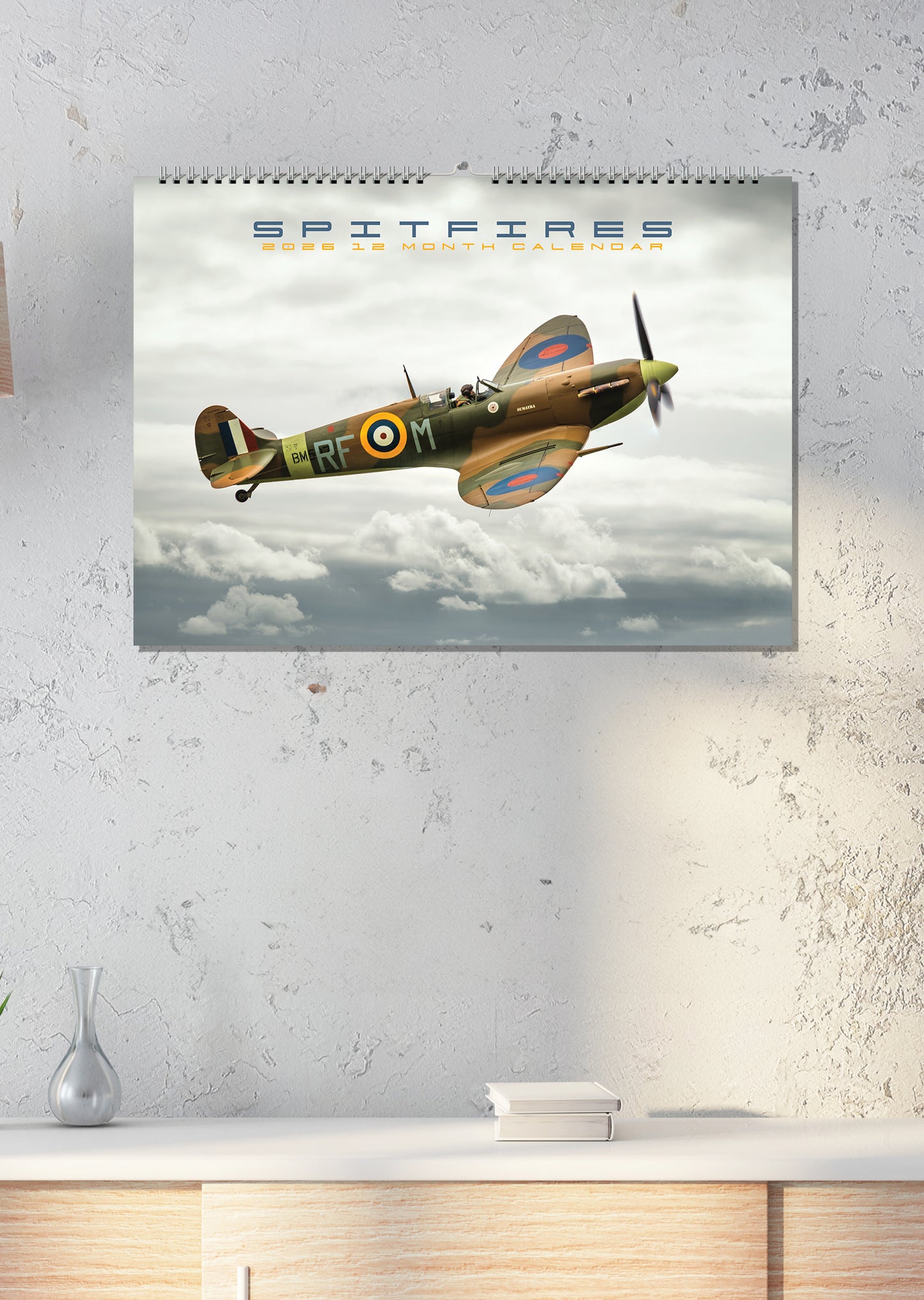 Spitfires - A3 Calendar 2026