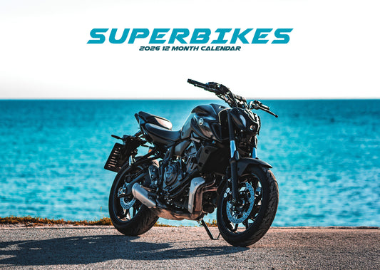 Superbikes - A3 Calendar 2026