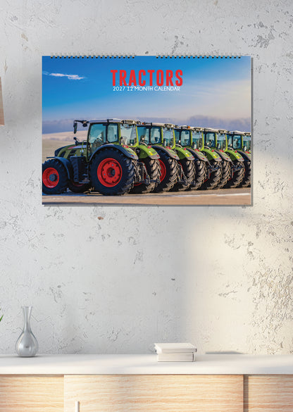 Tractors - A3 Calendar 2027