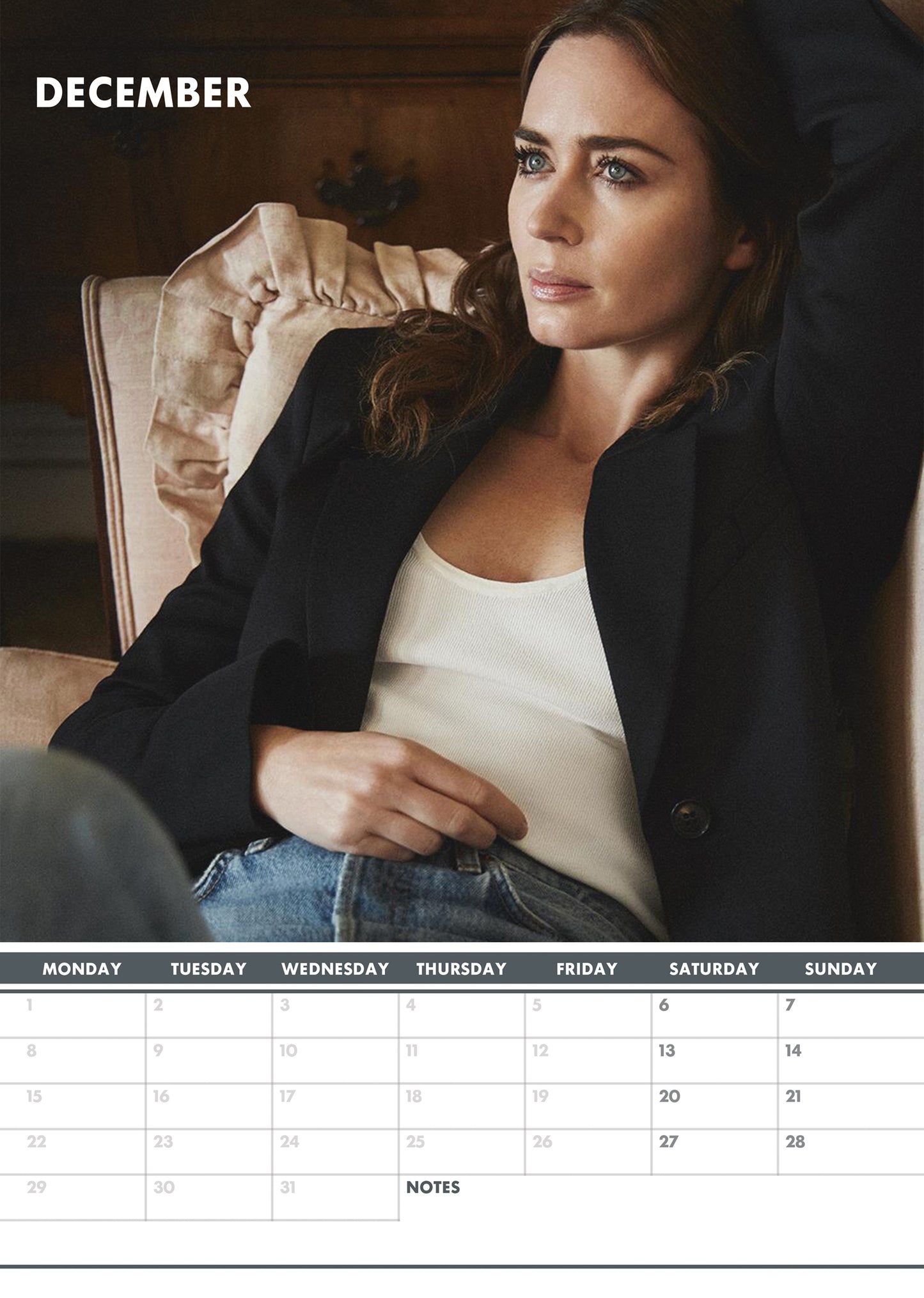 Emily Blunt Calendar 2025