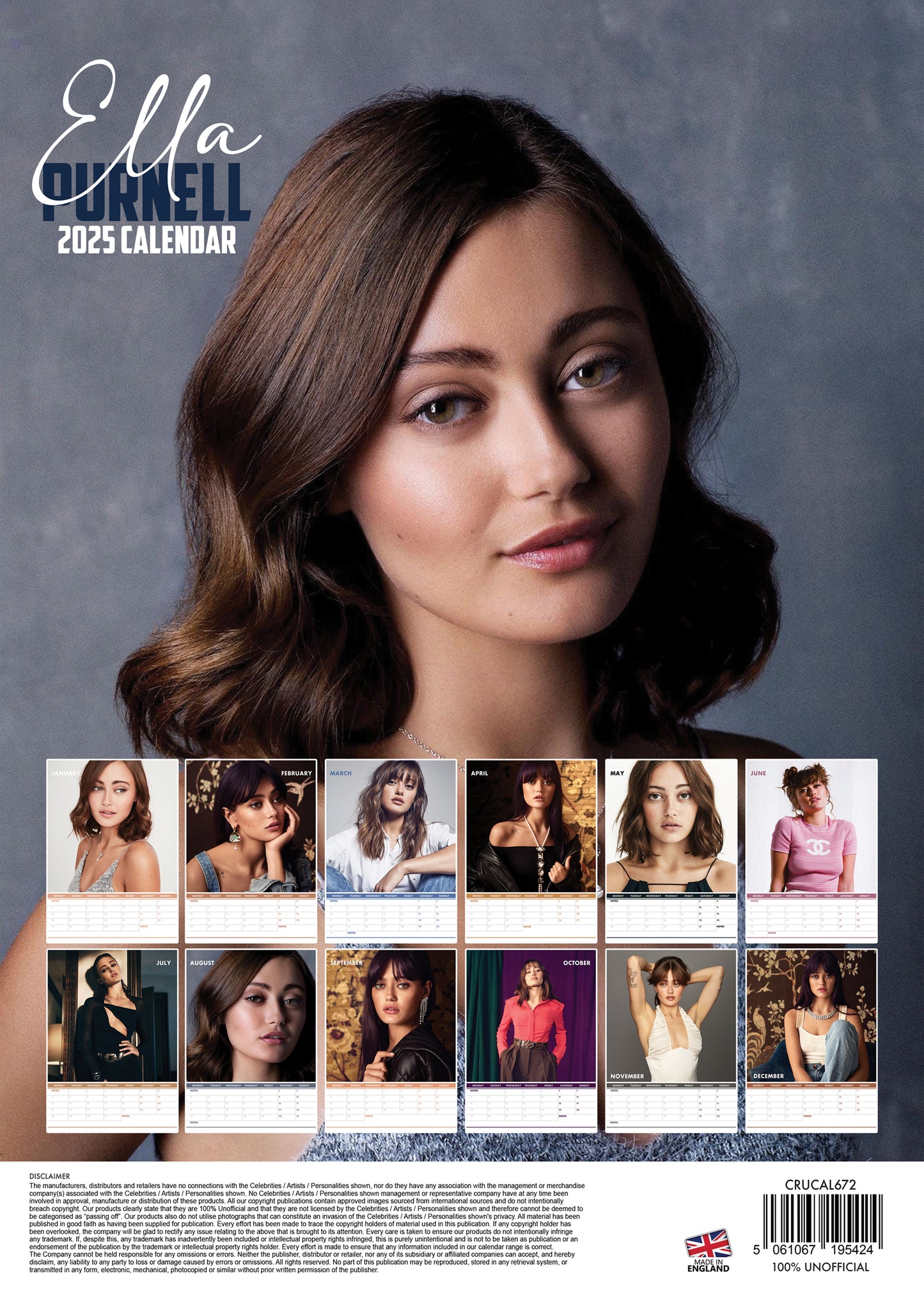 Ella Purnell Calendar 2025