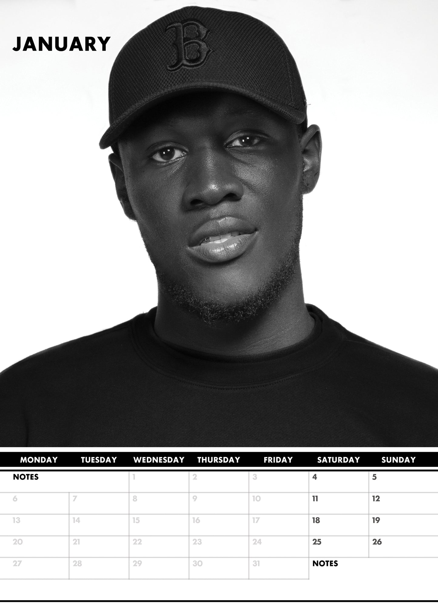 Stormzy Calendar 2025