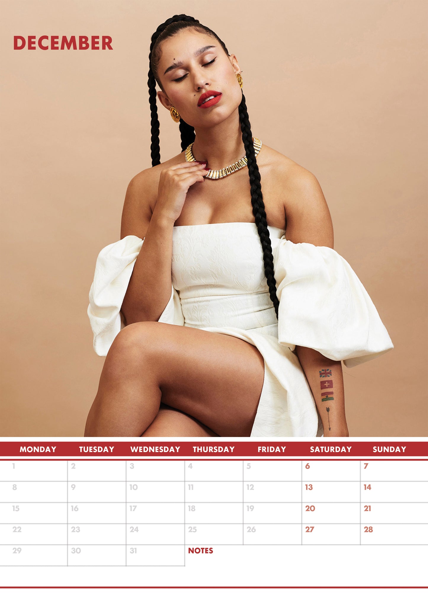 Raye Calendar & Postcards 2025