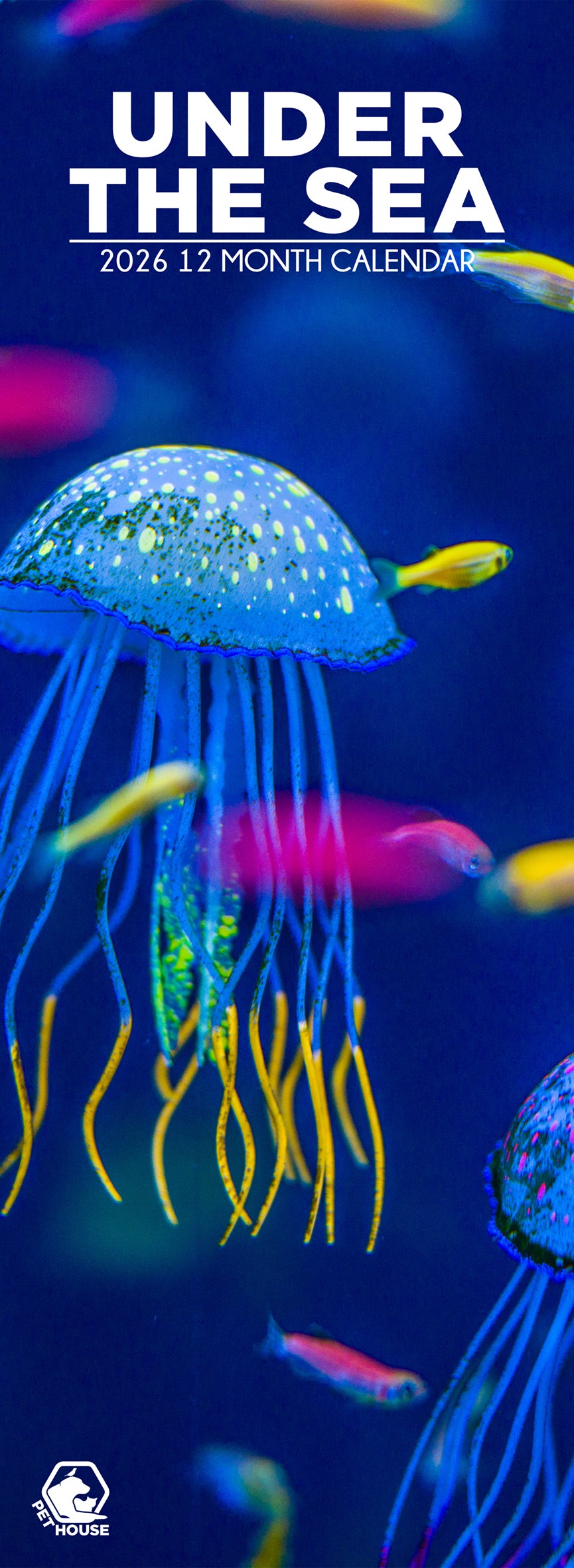 Under The Sea - Slim Calendar 2026