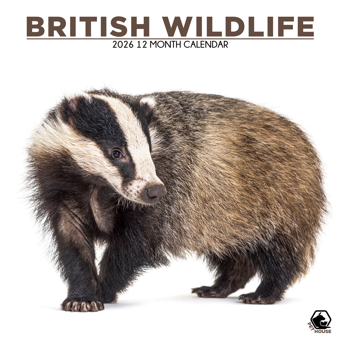 British Wildlife - Square Calendar 2026