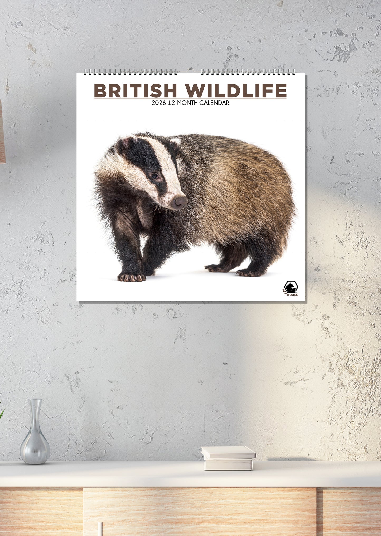 British Wildlife - Square Calendar 2026