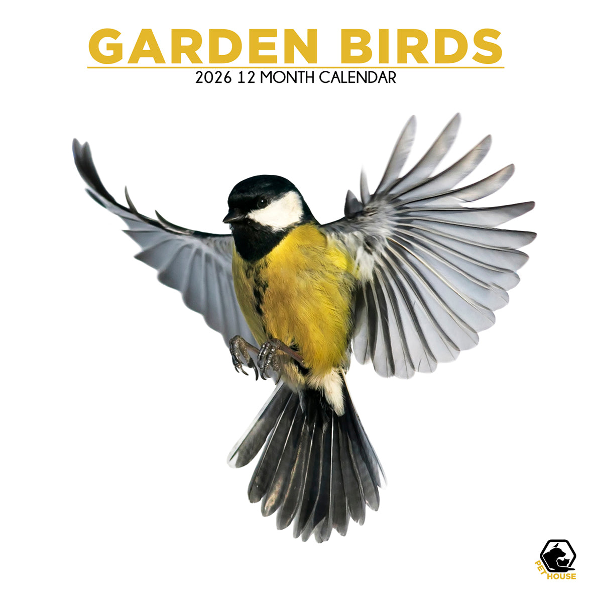 Garden Birds - Square Calendar 2026