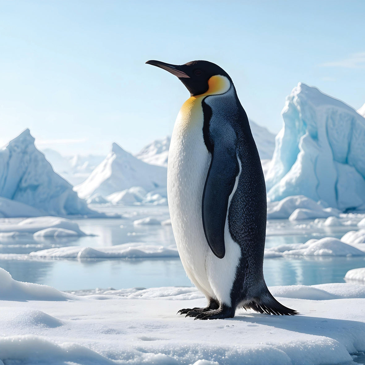 Penguins - Square Calendar 2026