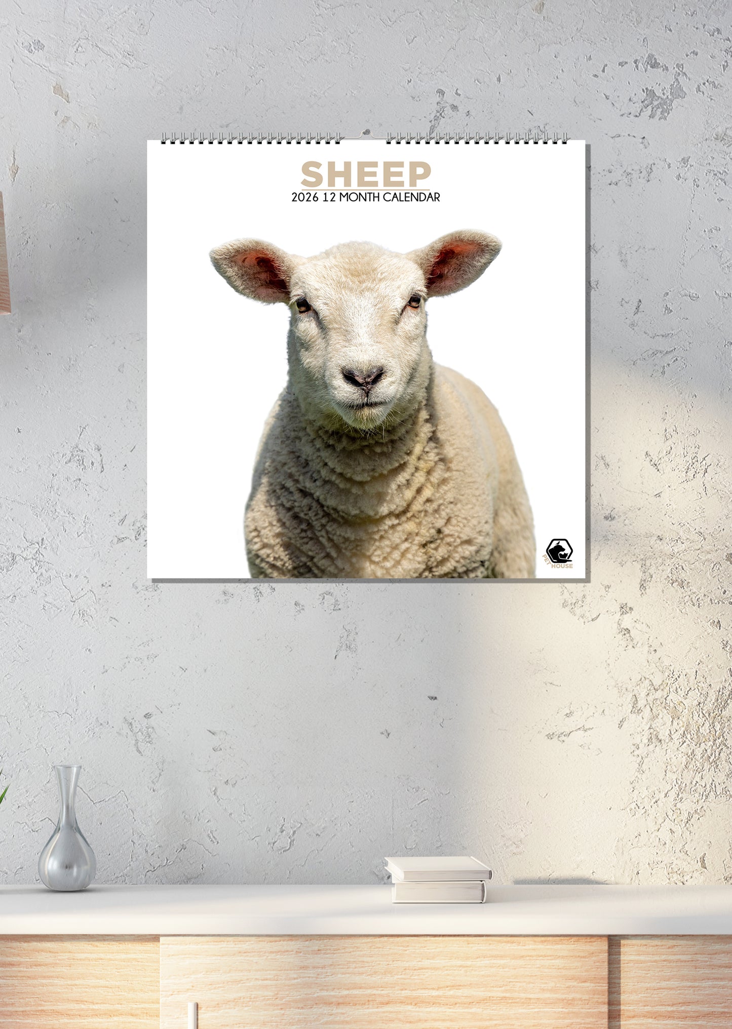 Sheep - Square Calendar 2026