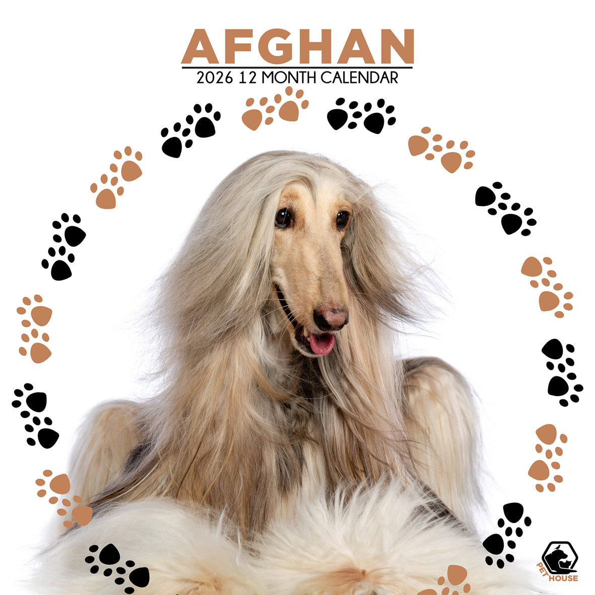 Afghan - Square Calendar 2026