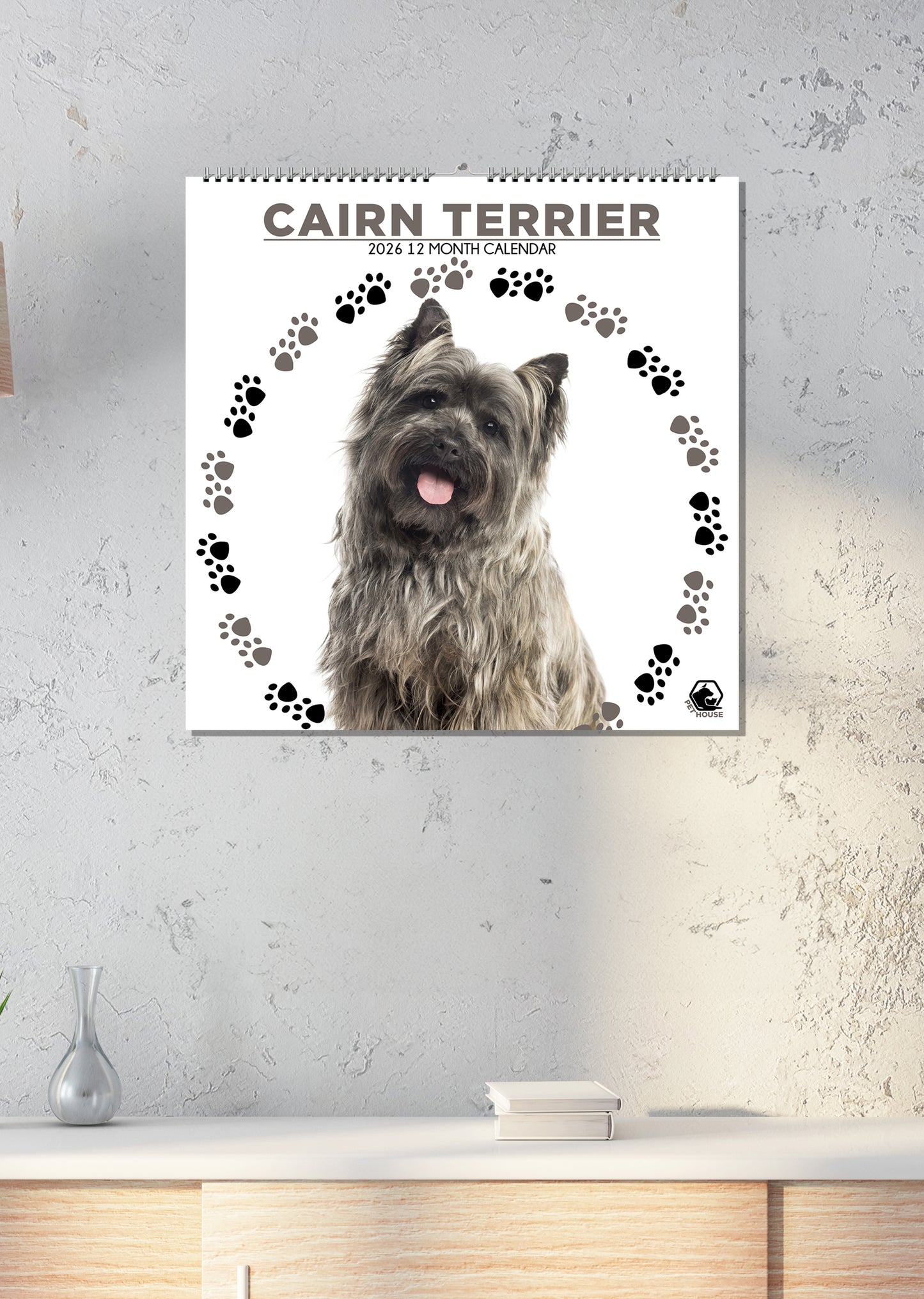 Cairn Terrier - Square Calendar 2026