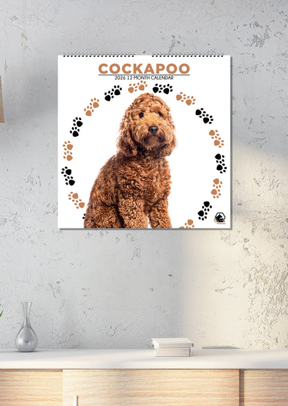 Cockapoo - Square Calendar 2026