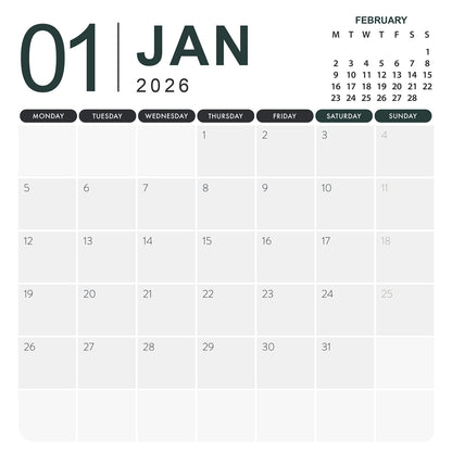 West Highland Terrier - Square Calendar 2026