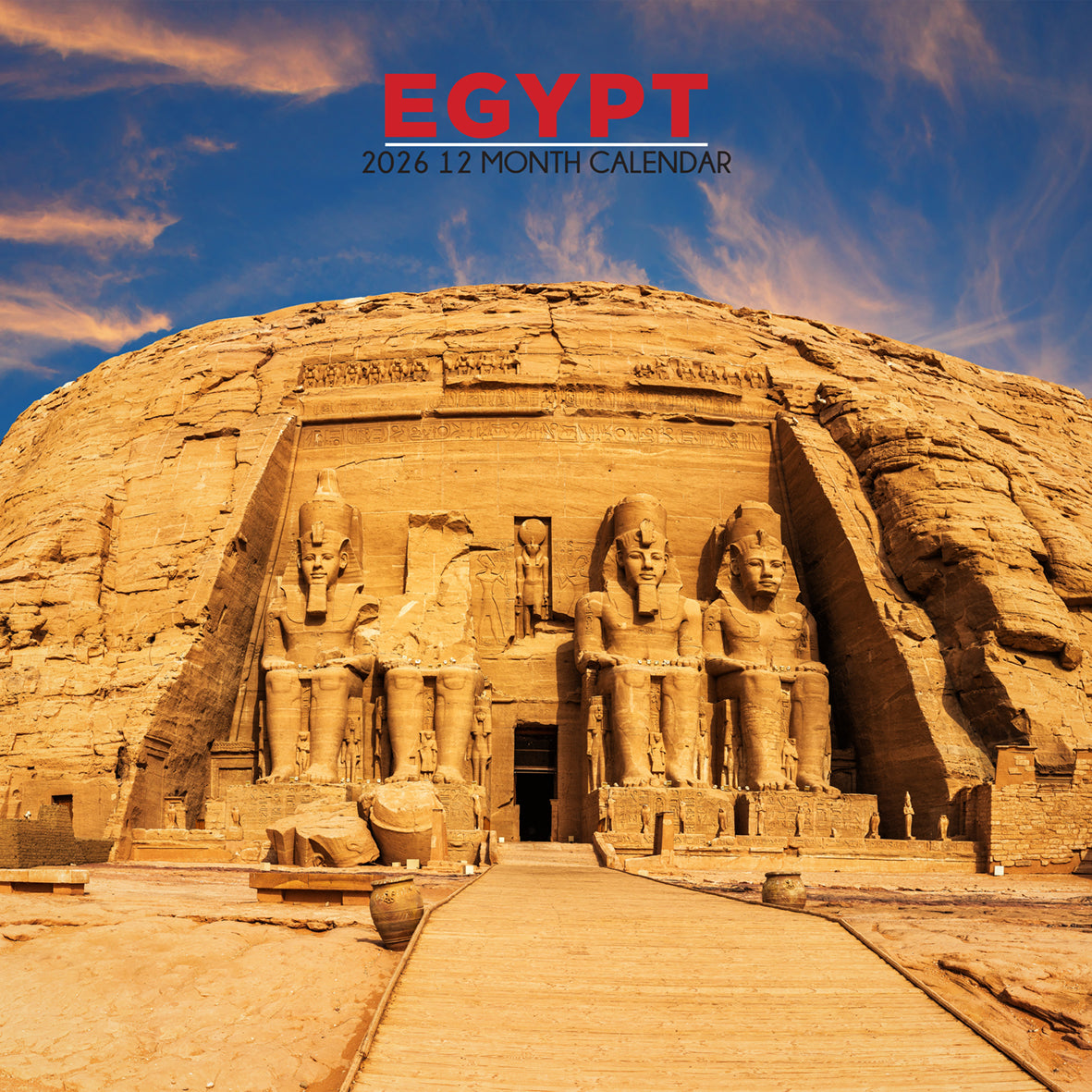 Egypt - Square Calendar 2026
