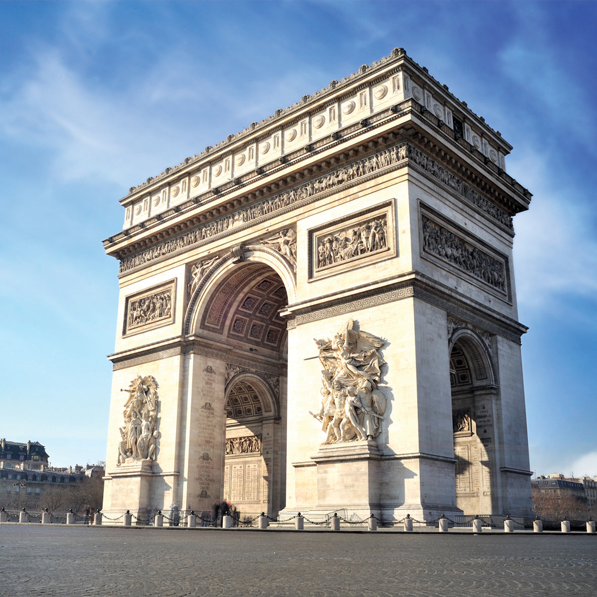 France - Square Calendar 2026