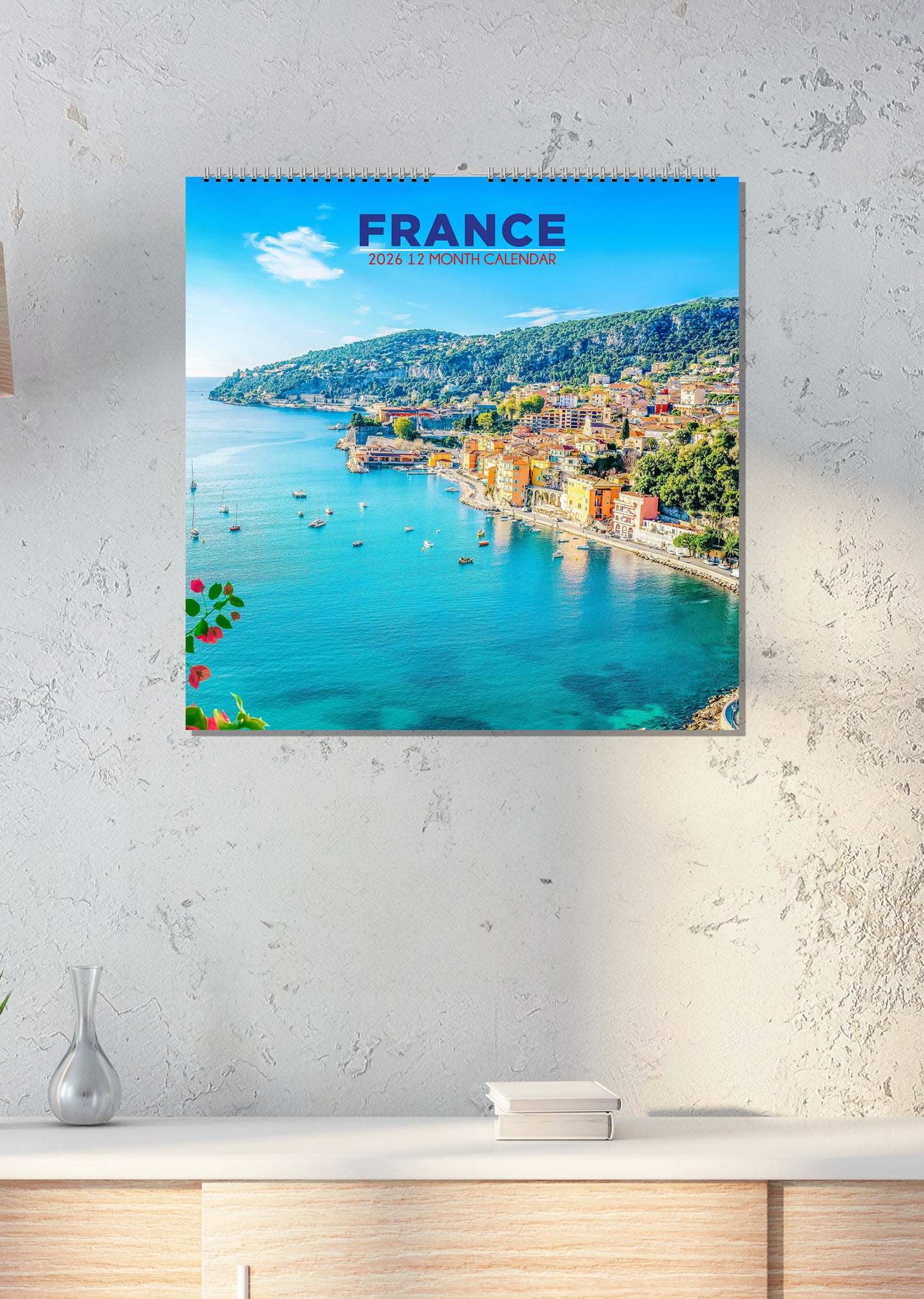 France - Square Calendar 2026