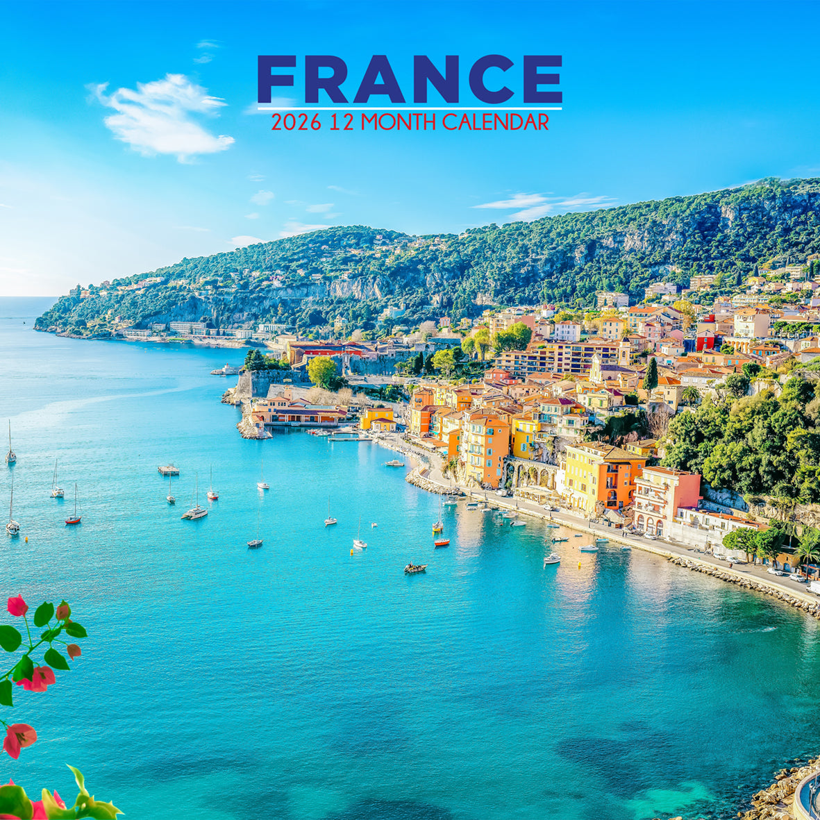 France - Square Calendar 2026